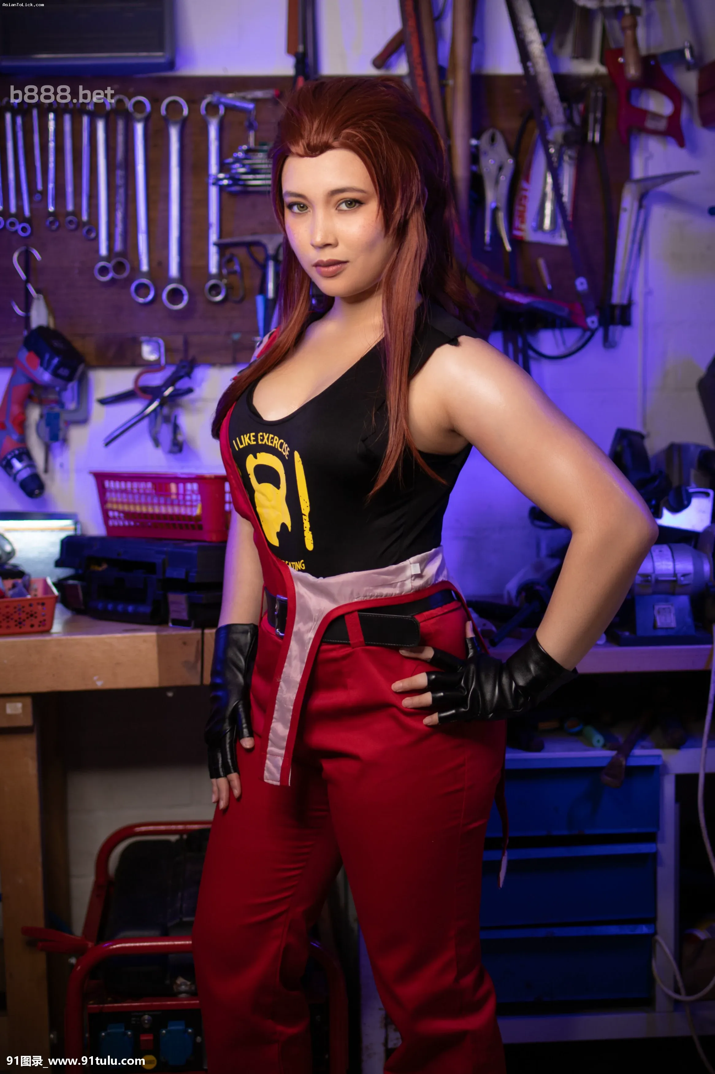 Virtual Geisha   Briggite Overwatch Cosplay uncensored [51P][就活 写真 ネクタイ]