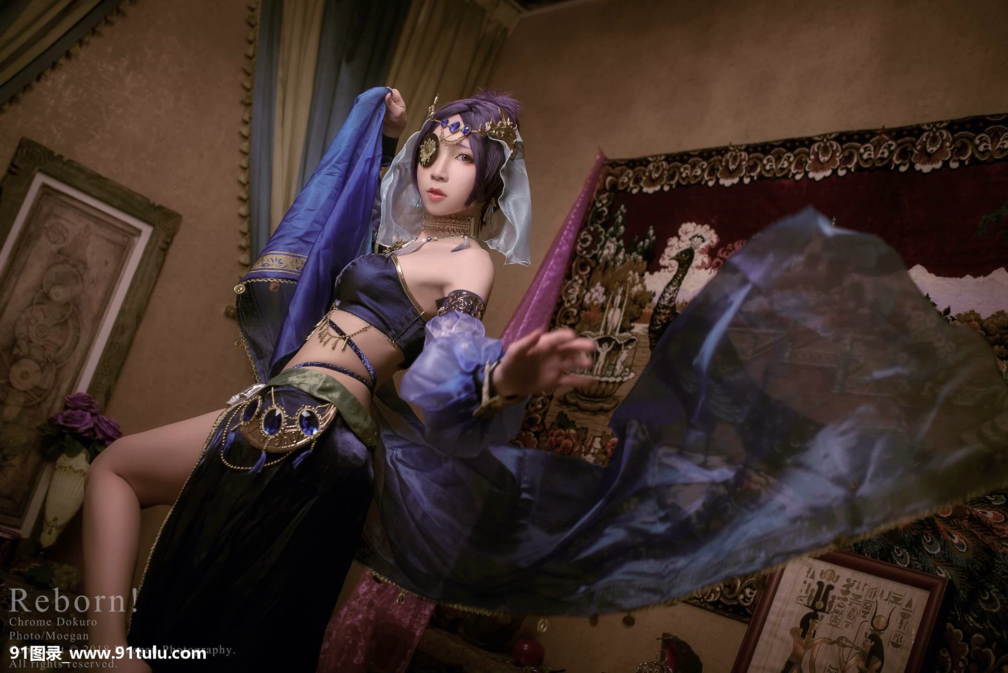 Cosplay 九木kumoku クローム 髑髅 [15P][出産 シーン 写真]