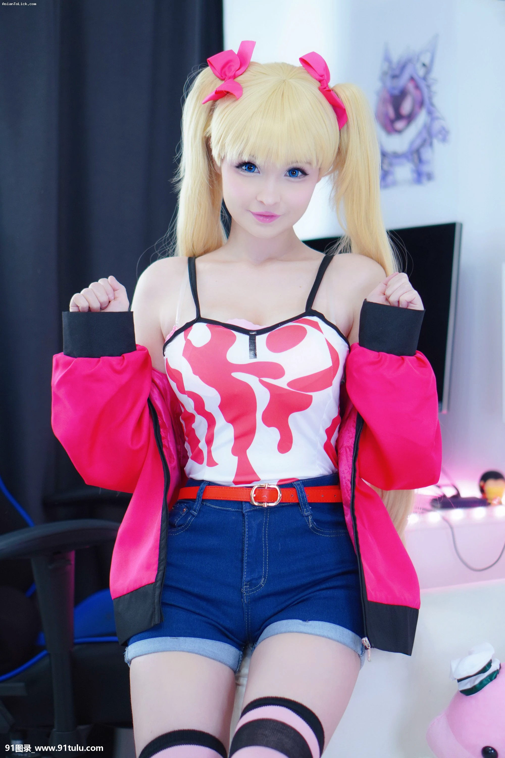 Hidori Rose Airi Akitsuki   Oni Chichi [cos] 1 video [49P][ひきこもり 写真 ac]