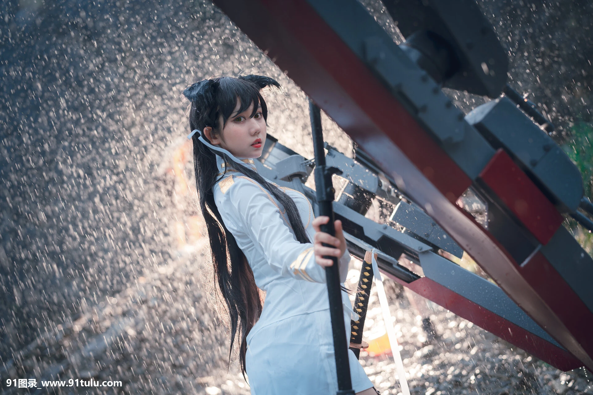Cosplay [镜酱_kagami] 爱宕 Atago Azur Lane [16P][写真 ポーズ 男 かっこいい]