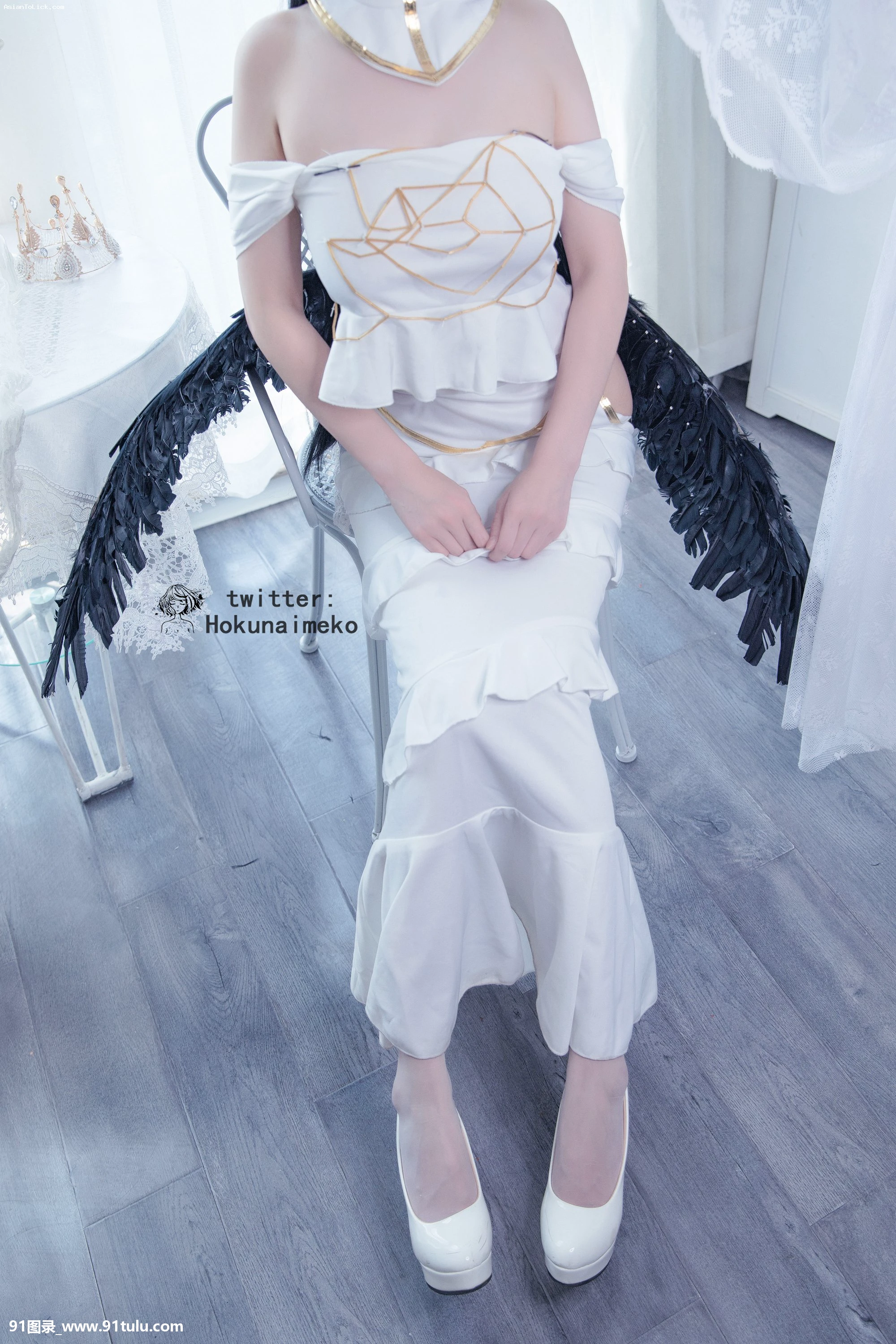 Hokunaimeko Overlord Cosplay   Albedo [35P][さんま imalu 写真]