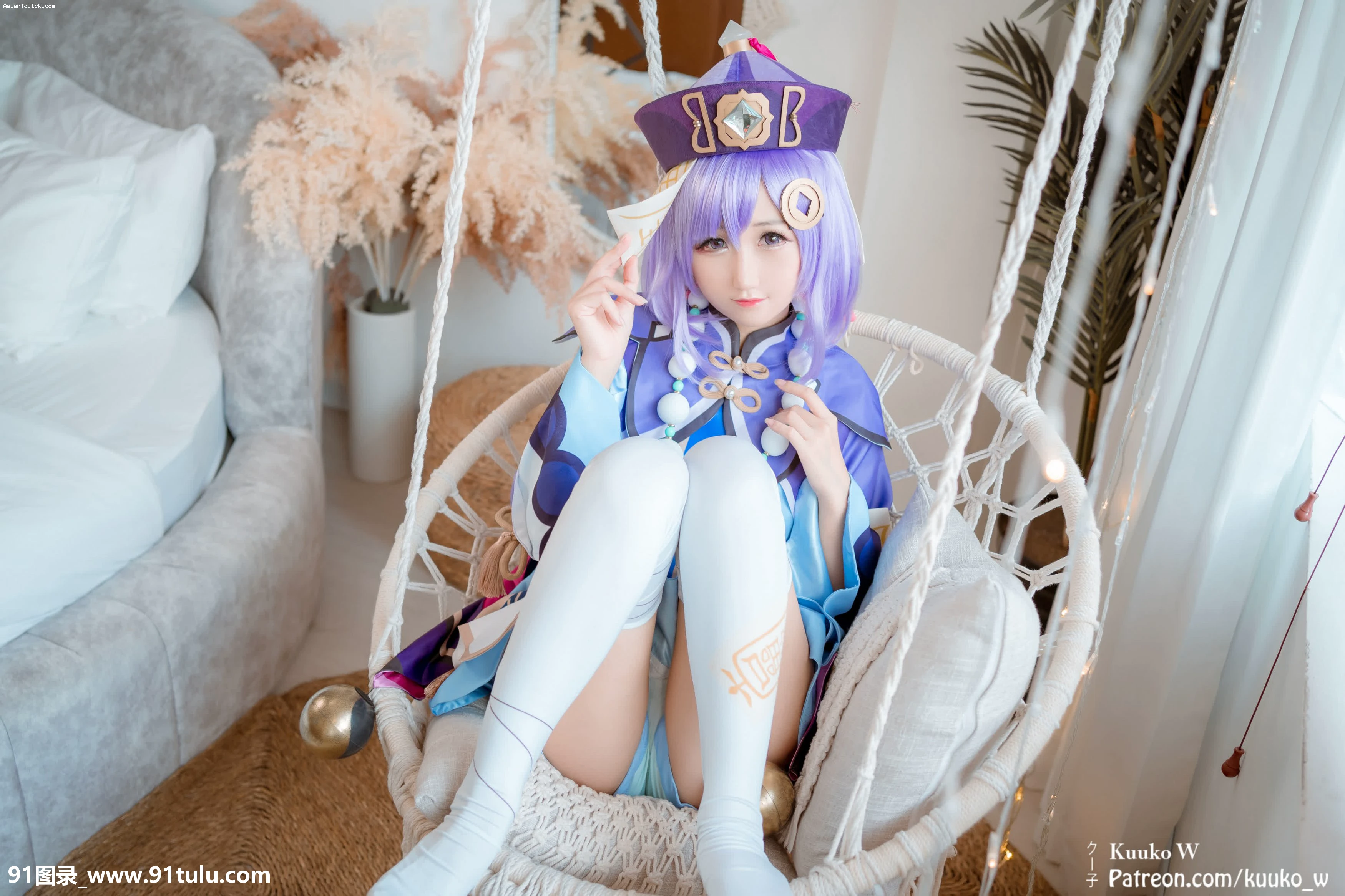 [图包]Kuuko W – 原神系列 七七 + [32P][イメージ 写真 購入]