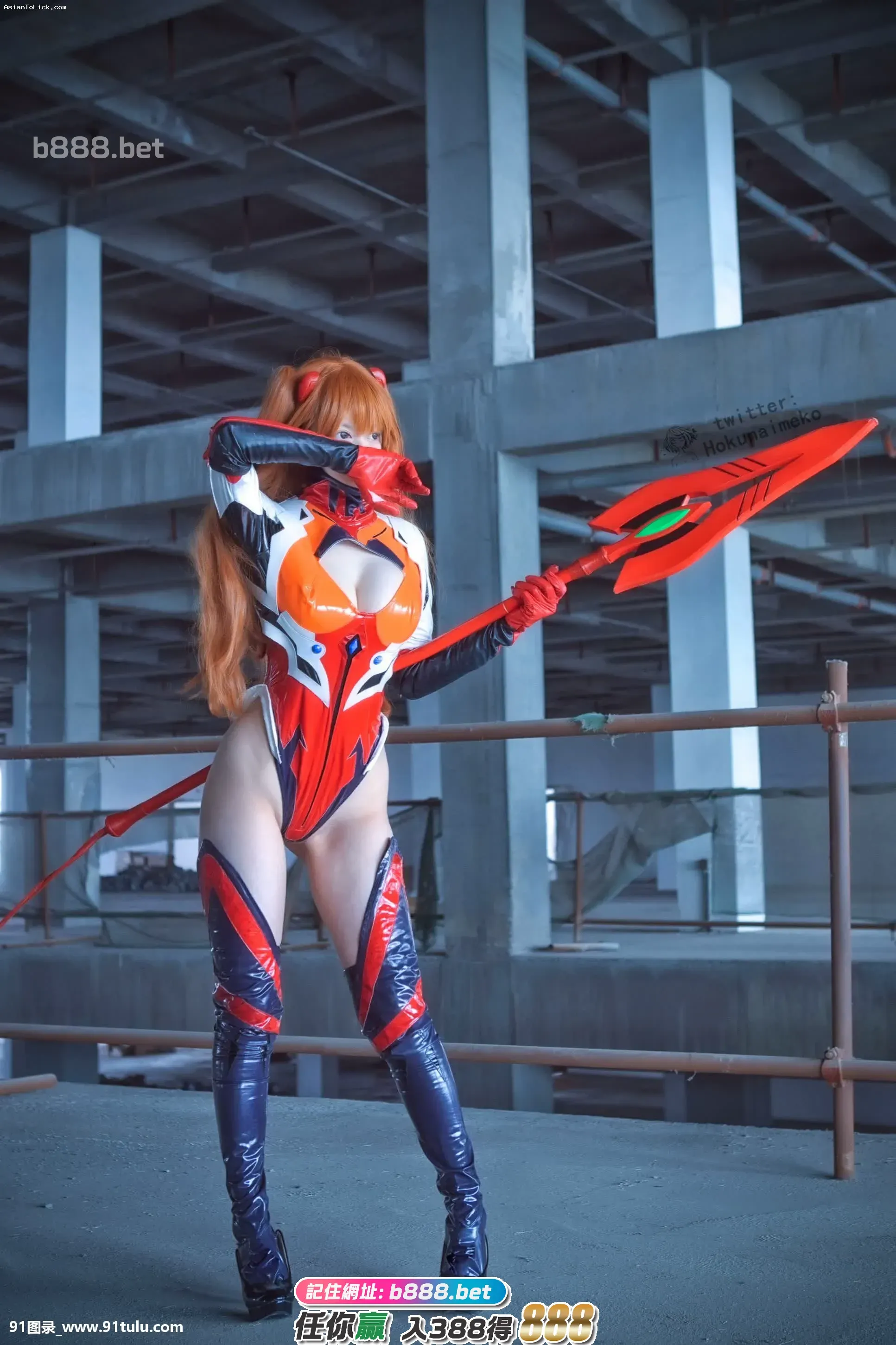 [Evangelion Cosplay] Hokunaimeko 北乃芽子 – Hokunaimeko NO19 Asuka Langley Soryu 式波・アスカ・ラングレ [19P][色图网]