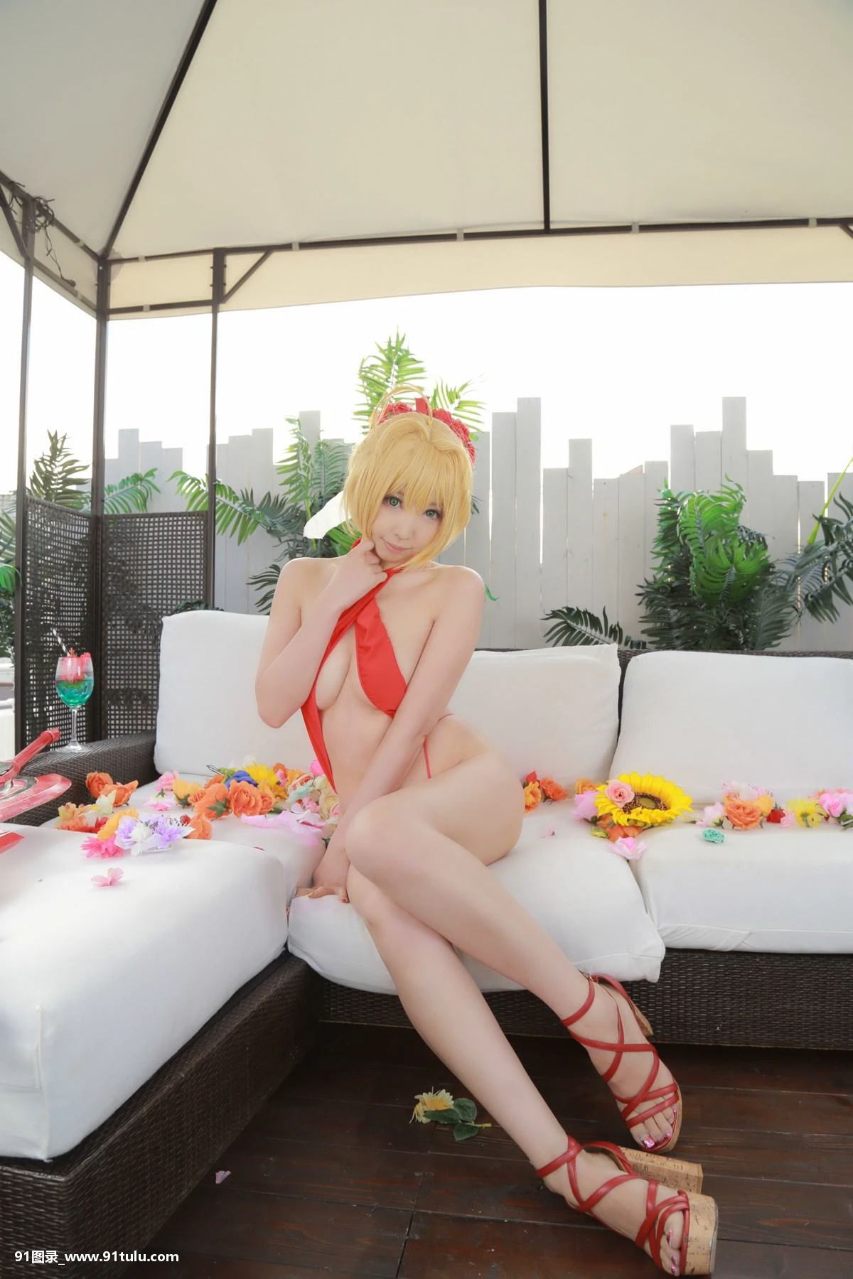 红绳遮不住的风情 [49P][スピード 写真]