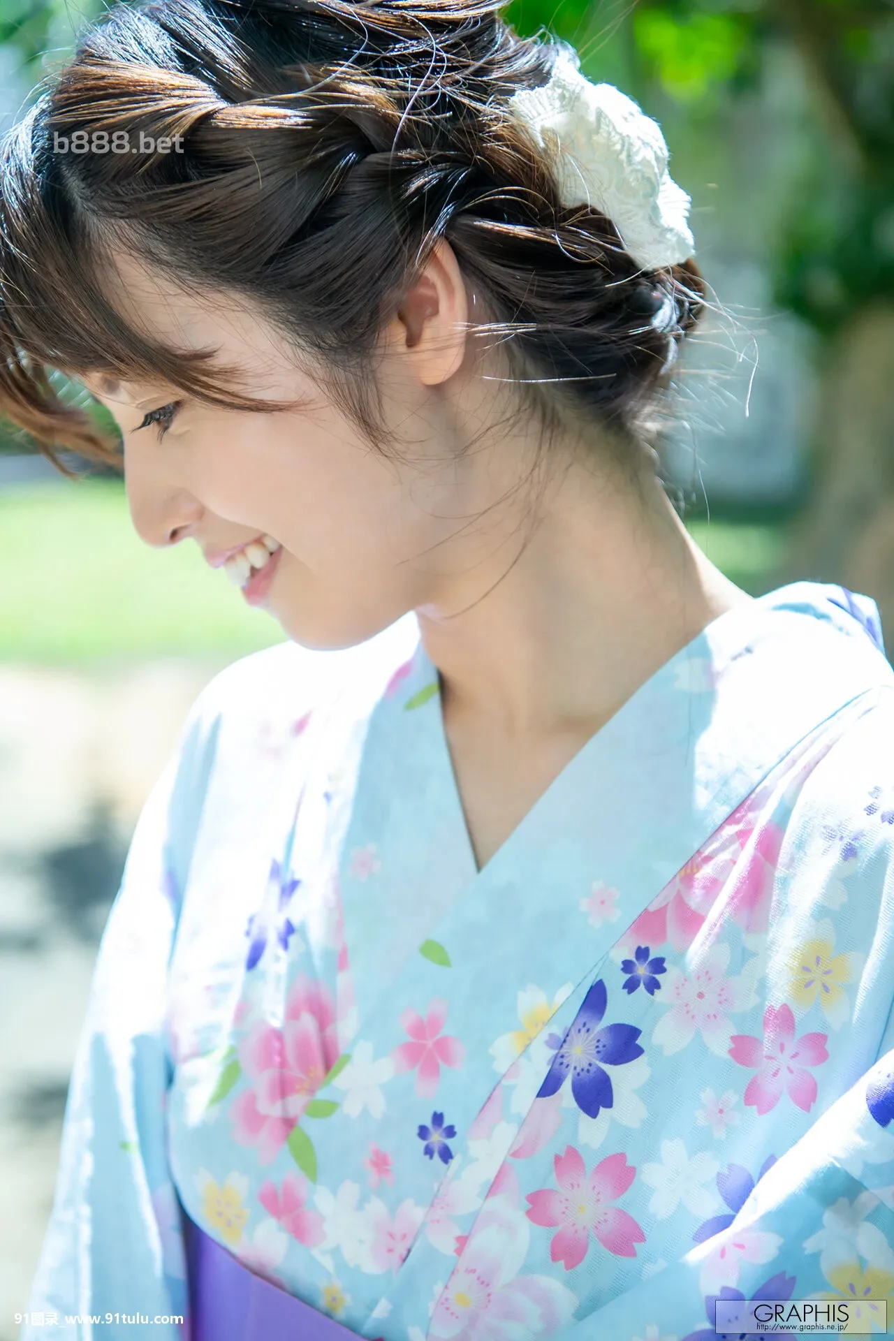 Nanase Asahina 朝比奈ななせ, [Graphis] Gals 『 Happy Aura! 』 Vol.03 [20P][田中理惠 写真]